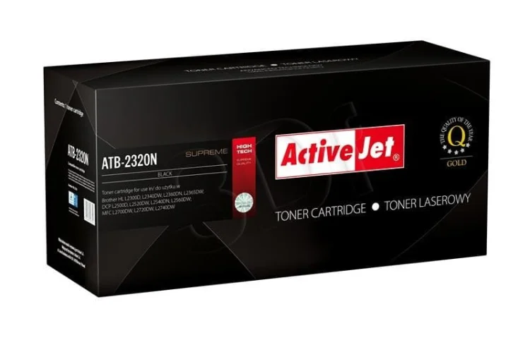 Toner Activejet ATB-2320N (zamiennik Brother TN-2320; Supreme; 2600 stron; czarny)