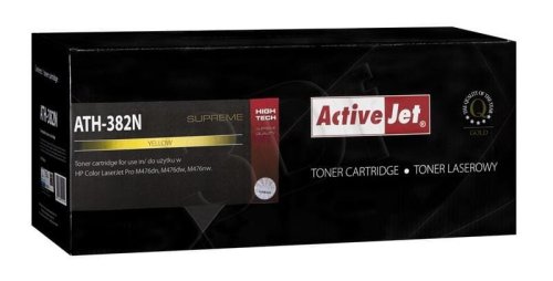 Toner Activejet ATH-382N (zamiennik HP 312A CF382A; Supreme; 2700 stron; żółty)