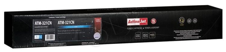 Toner Activejet ATM-321CN (zamiennik Konica Minolta TN321C; Supreme; 25000 stron; niebieski)