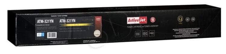 Toner Activejet ATM-321YN (zamiennik Konica Minolta TN321Y; Supreme; 25000 stron; żółty)