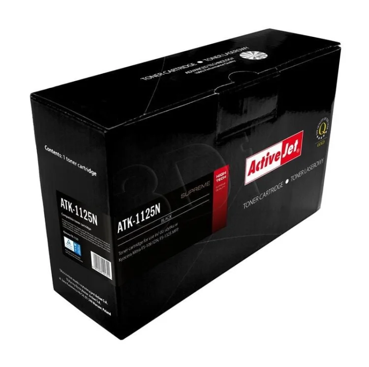 Toner Activejet ATK-1125N (zamiennik Kyocera TK-1125; Supreme; 2100 stron; czarny)