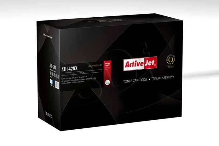 Toner Activejet ATH-42NX (zamiennik HP 42X Q5942X; Supreme; 20000 stron; czarny)