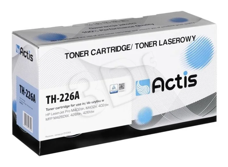 Toner ACTIS TH-226A (zamiennik HP 226A CF226A; Standard; 3100 stron; czarny)