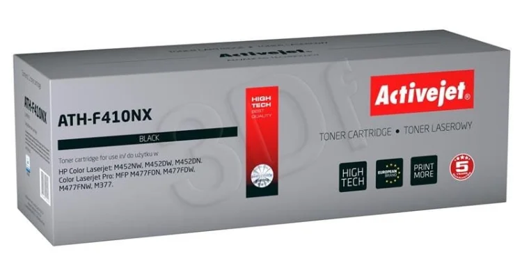 Toner Activejet ATH-F410NX (zamiennik HP 410X CF410X; Supreme; 6500 stron; czarny)