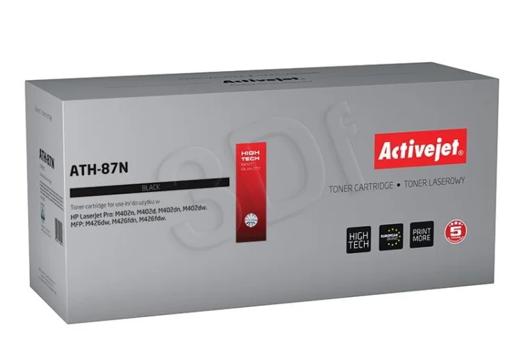 Toner Activejet ATH-87N (zamiennik HP 87A CF287A; Supreme; 9000 stron; czarny)