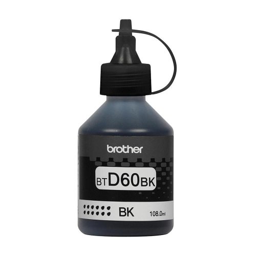 Tusz Brother czarny BTD60BK=BTD-60BK, 6500 str.,108 ml