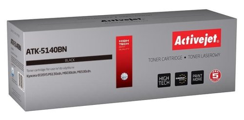 Toner Activejet ATK-5140BN (zamiennik Kyocera TK-5140K; Supreme; 7000 stron; czarny)