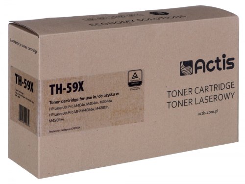 Toner Actis TH-59X (zamiennik HP CF259X; Supreme; 10000 stron; czarny). Z chipem. Zalecamy wyłączenie aktualizacji oprogramowania drukarki, nowa aktua