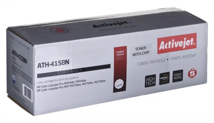 Toner Activejet ATH-415BN (zamiennik HP 415A W2030A; Supreme;  2400 stron; czarny) z chipem