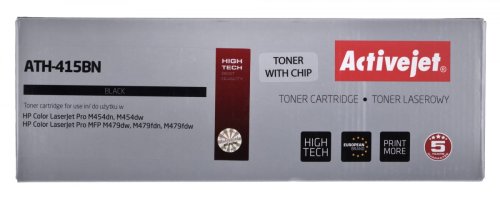 Toner Activejet ATH-415BN (zamiennik HP 415A W2030A; Supreme;  2400 stron; czarny) z chipem