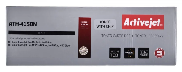 Toner Activejet ATH-415BN (zamiennik HP 415A W2030A; Supreme;  2400 stron; czarny) z chipem