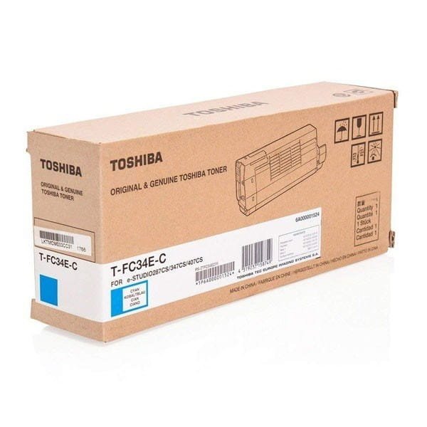 Toshiba Toner T-FC34EC Cyan