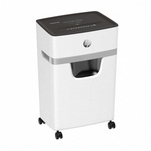 Niszczarka HP ONESHRED 10MC, mikrościnki, P-5, 10 kart., 20l, jasnoszara