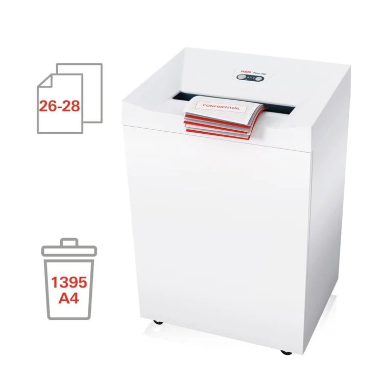 Niszczarka HSM Pure 740, 145L 5,8 mm