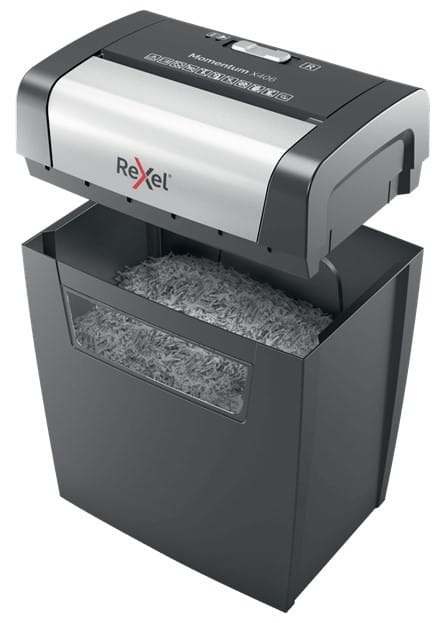 Niszczarka Rexel Momentum X406, 6 kartek, 15 l kosz