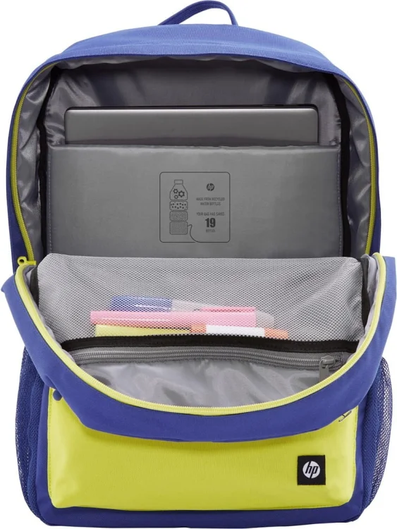 Plecak HP Campus  do notebooka 15.6" 7J596AA Niebiesko-Żółty
