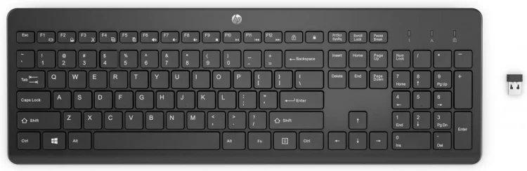 Klawiatura HP 230, 3L1E7AA Czarna