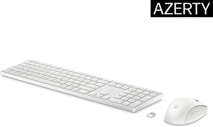 Klawiatura i Mysz HP 650 4R016AA Biały