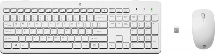 Klawiatura i Mysz HP Combo 230 3L1F0AA Biały