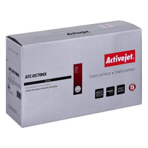 Toner Activejet ATC-057BNX (zamiennik  Canon CRG-057HBK; Supreme; 10000 stron; czarny) Z CHIP