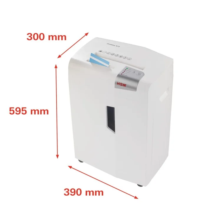 HSM Niszczarka shredstar X13, 23L 4x37 mm