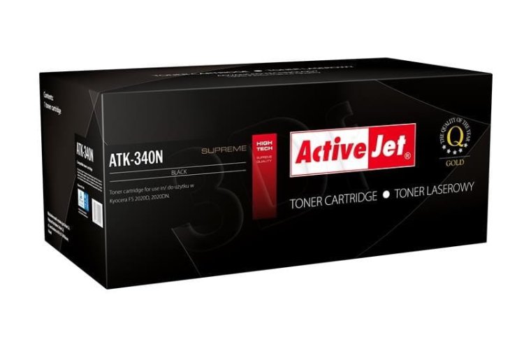 Toner Activejet ATK-340N (zamiennik Kyocera TK-340; Supreme; 12000 stron; czarny)