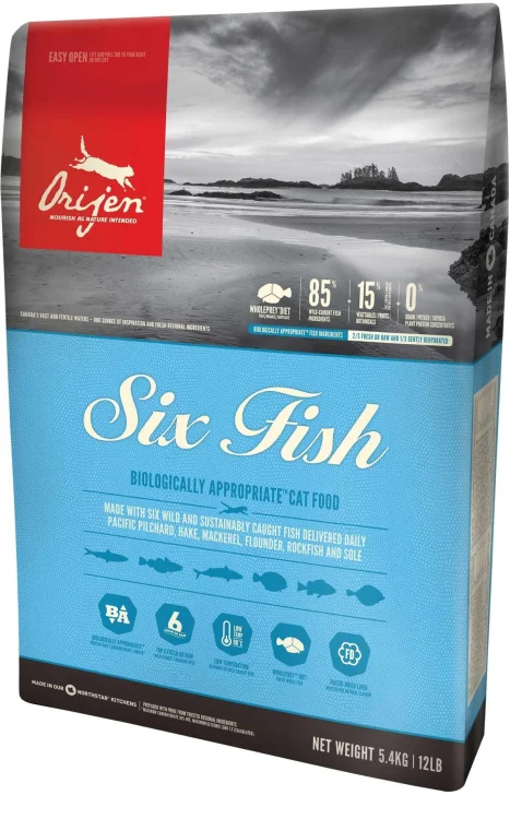 ORIJEN Cat 6 Ryb 5,4kg