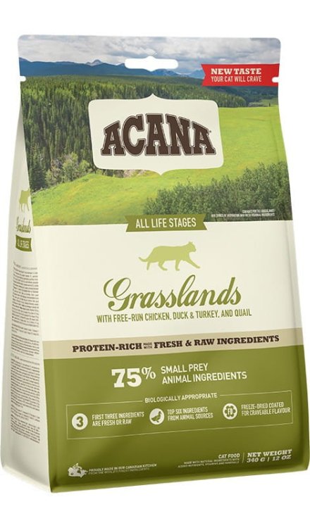 ACANA Grasslands Cat - sucha karma dla kota - 4,5kg