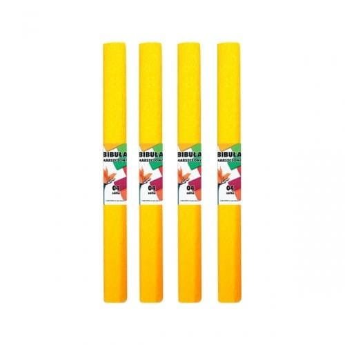 Bibuła marszczona 04 żółta (10szt)