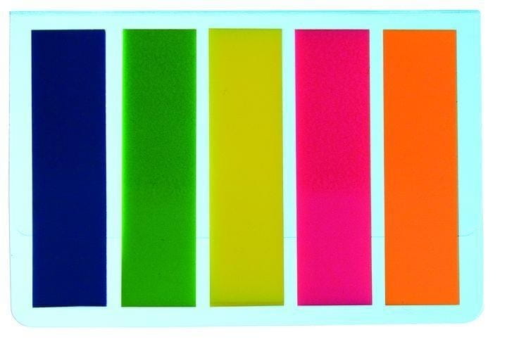 Zakładki indeksujące Pet 45x12mm D.RECT