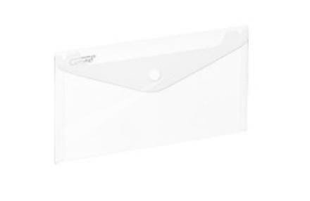 Koperta na zatrzask 225x124mm biała GRAND