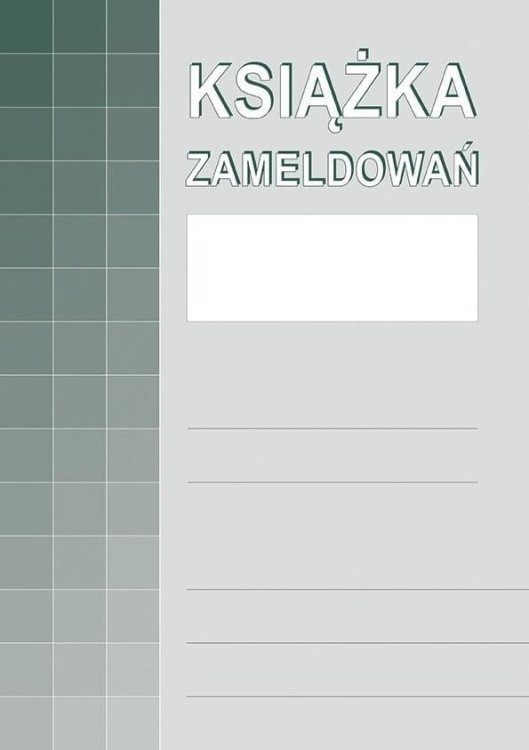 Książka zameldowań 830-1