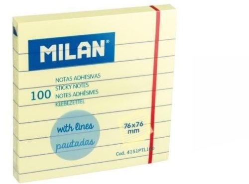 Karteczki samoprzylepne 76x76 /100K linia MILAN