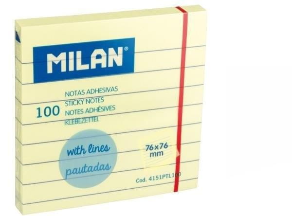 Karteczki samoprzylepne 76x76 /100K linia MILAN