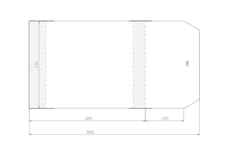 Okładka regulowana 290x520mm (50szt)