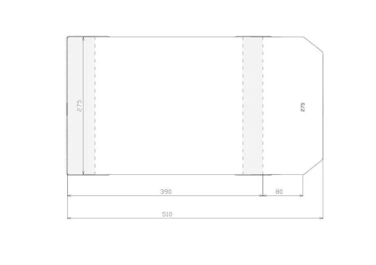 Okładka regulowana 275x470mm (50szt)