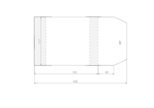 Okładka regulowana 237x390mm (50szt)