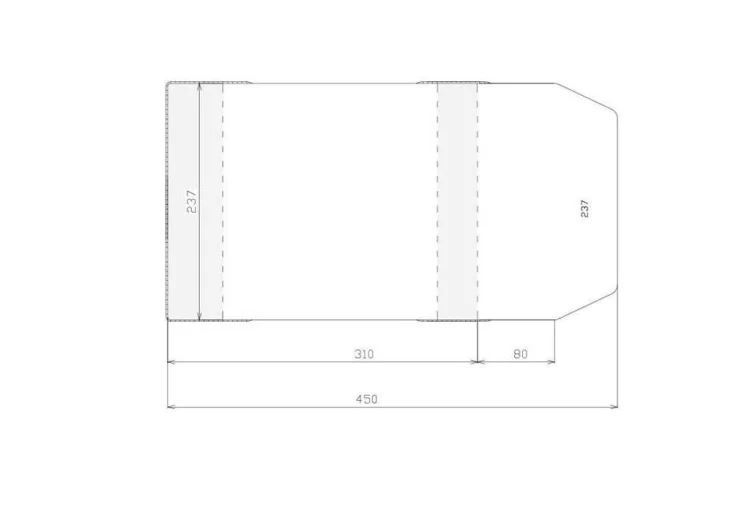 Okładka regulowana 237x390mm (50szt)