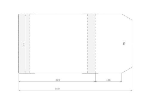 Okładka regulowana 297x520mm (50szt)