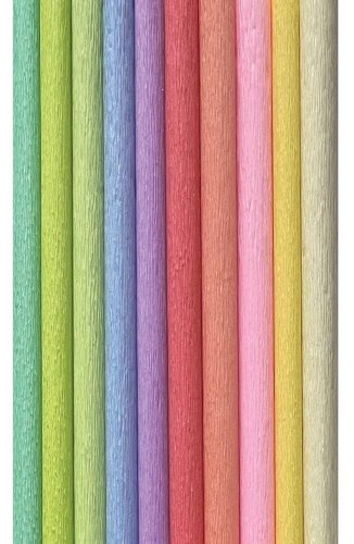 Bibuła marszczona Pastel Mini mix (10szt)