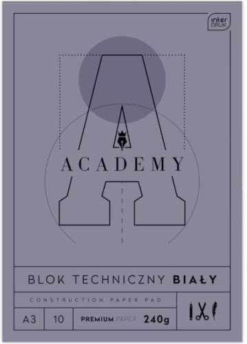 Blok techniczny A3/10K Academy (10szt)