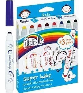 Pisaki Super Baby 8 kolorów FIORELLO