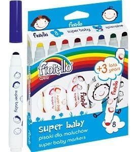Pisaki Super Baby 8 kolorów FIORELLO