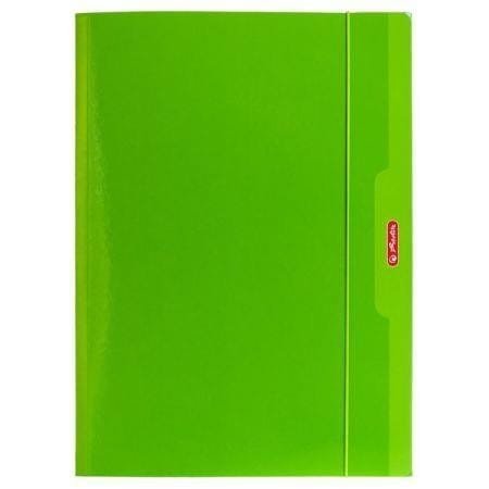 Teczka A4 z gumką Color Blocking zielony