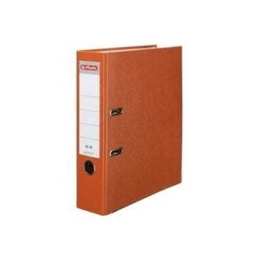 Segregator A4 8cm PP pomarańczowy Q file