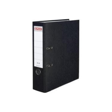 Segregator A4 8cm PP czarny Q file