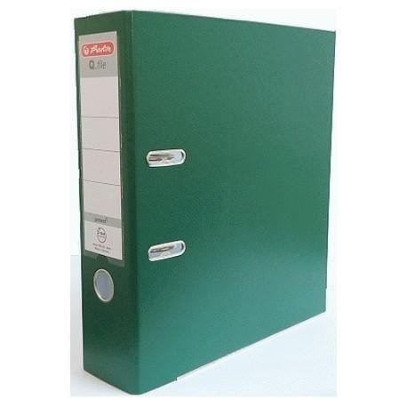 Segregator A4 8cm PP zielony Q file