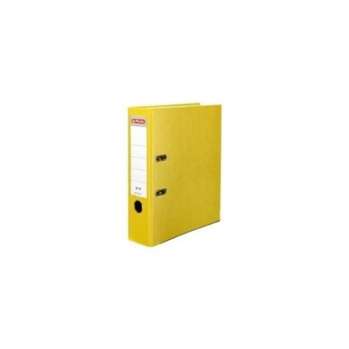 Segregator A4 8cm PP żółty Q file