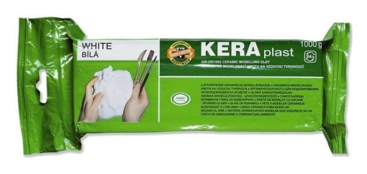 Glinka samoutwardzalna biała 1000g