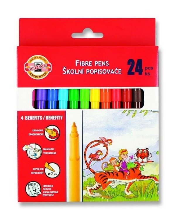 Flamastry 24 kolory